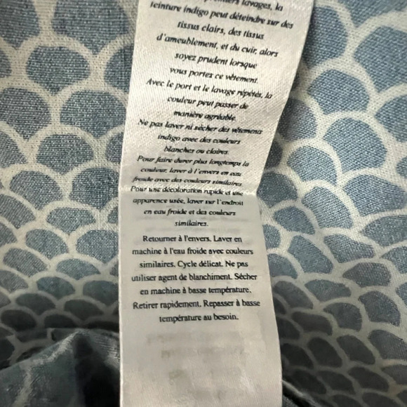 Faherty Short-Sleeve Stretch Playa Shirt in Fish Scale Redux Size Small NWT - Picture 11 of 12